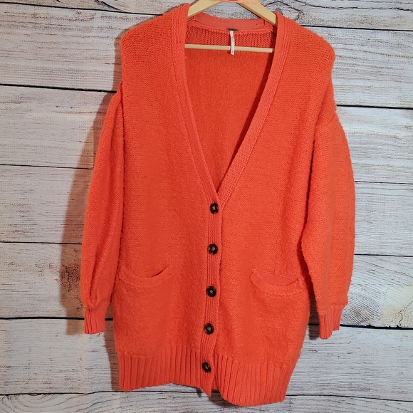Free People Snow Drop Alpaca Long Cardigan - Picture 4 of 11